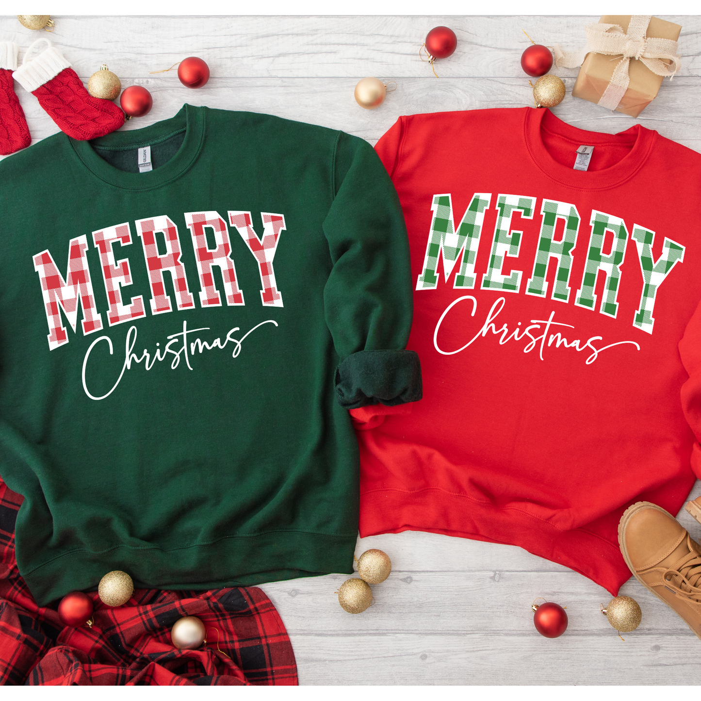 Plaid Merry Christmas