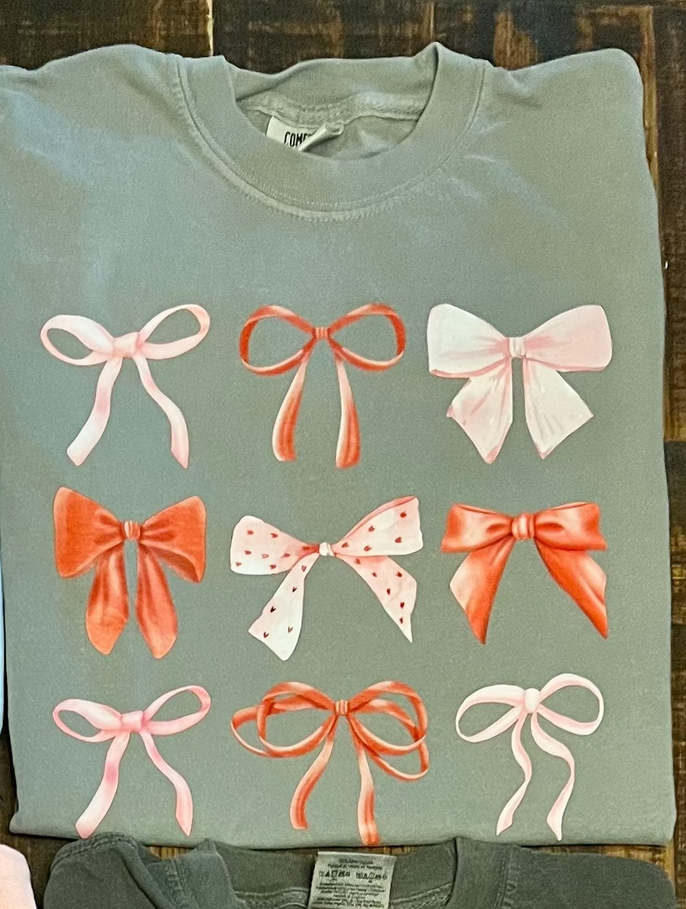 Valentine Bows Coquette, short sleeve