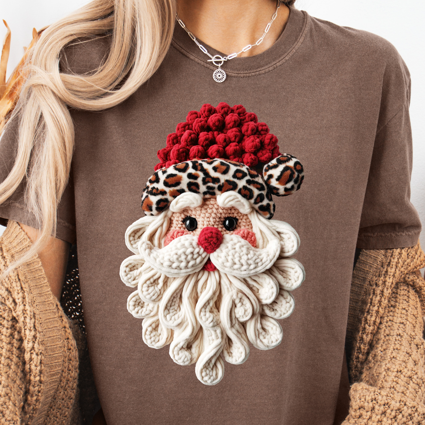 Fake Crochet Santa