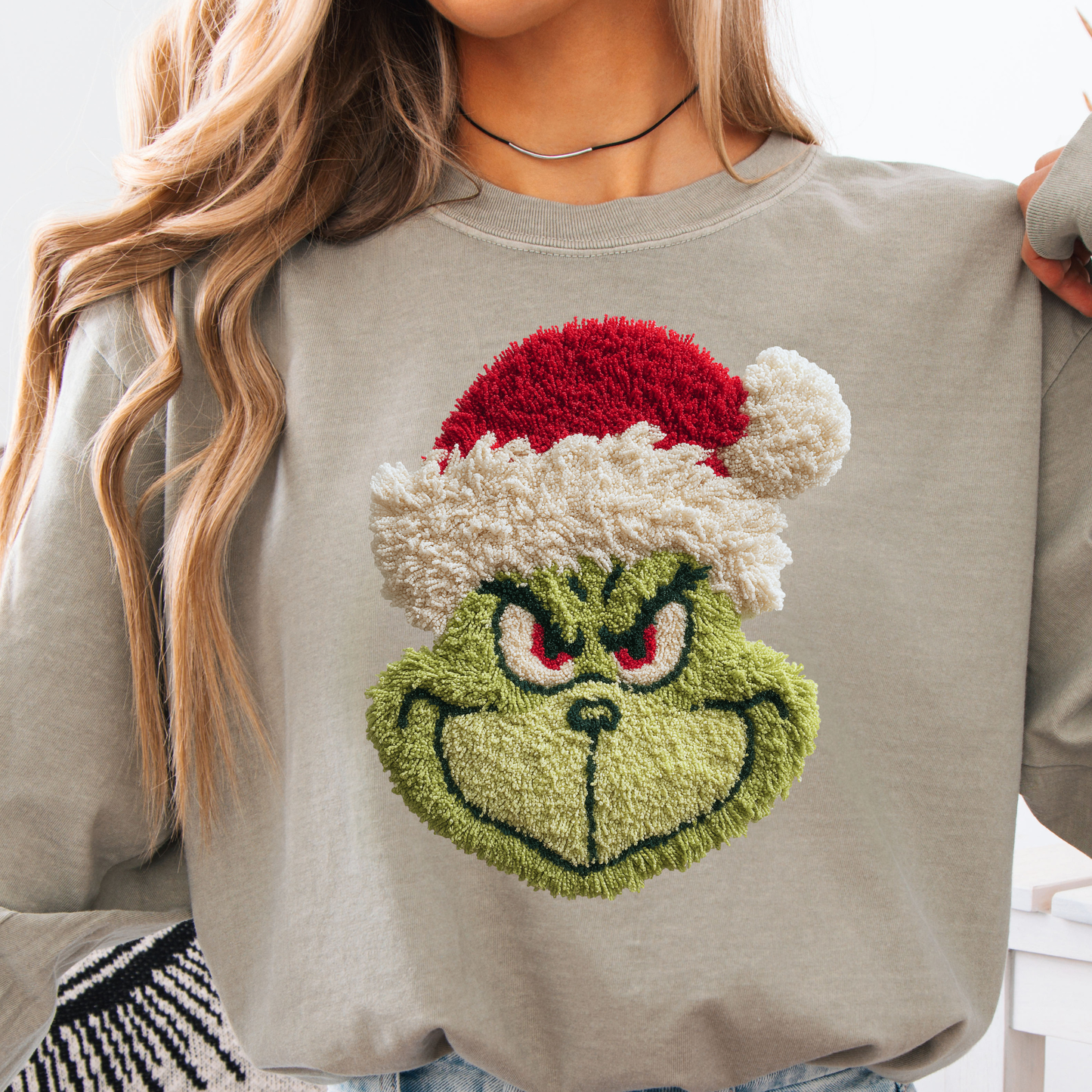 Fake Crochet Grinch
