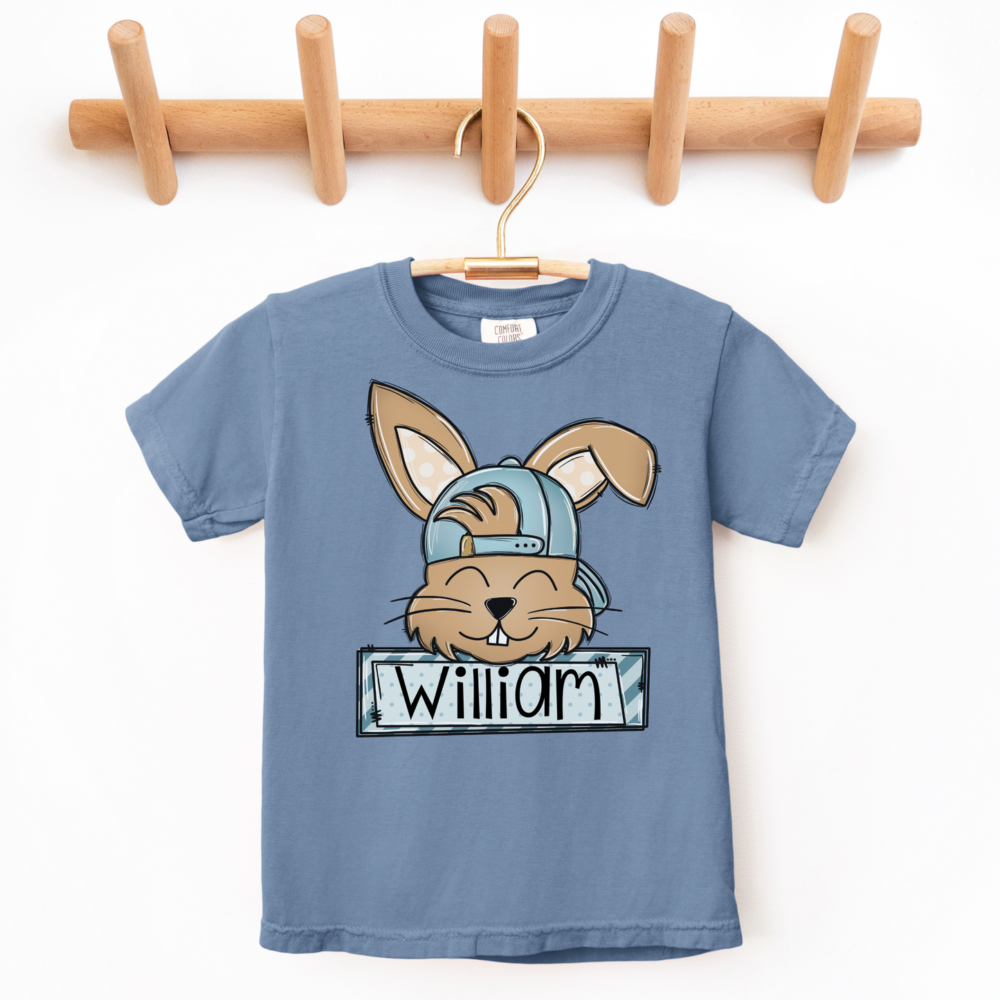 Personalized Kids Bunny Shirts
