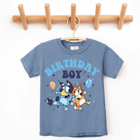 Kids Bluey Birthday Boy
