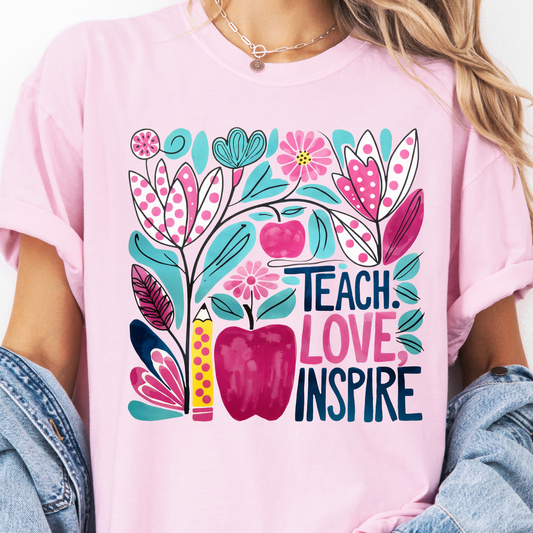 Pink Teach, Love, Inspire