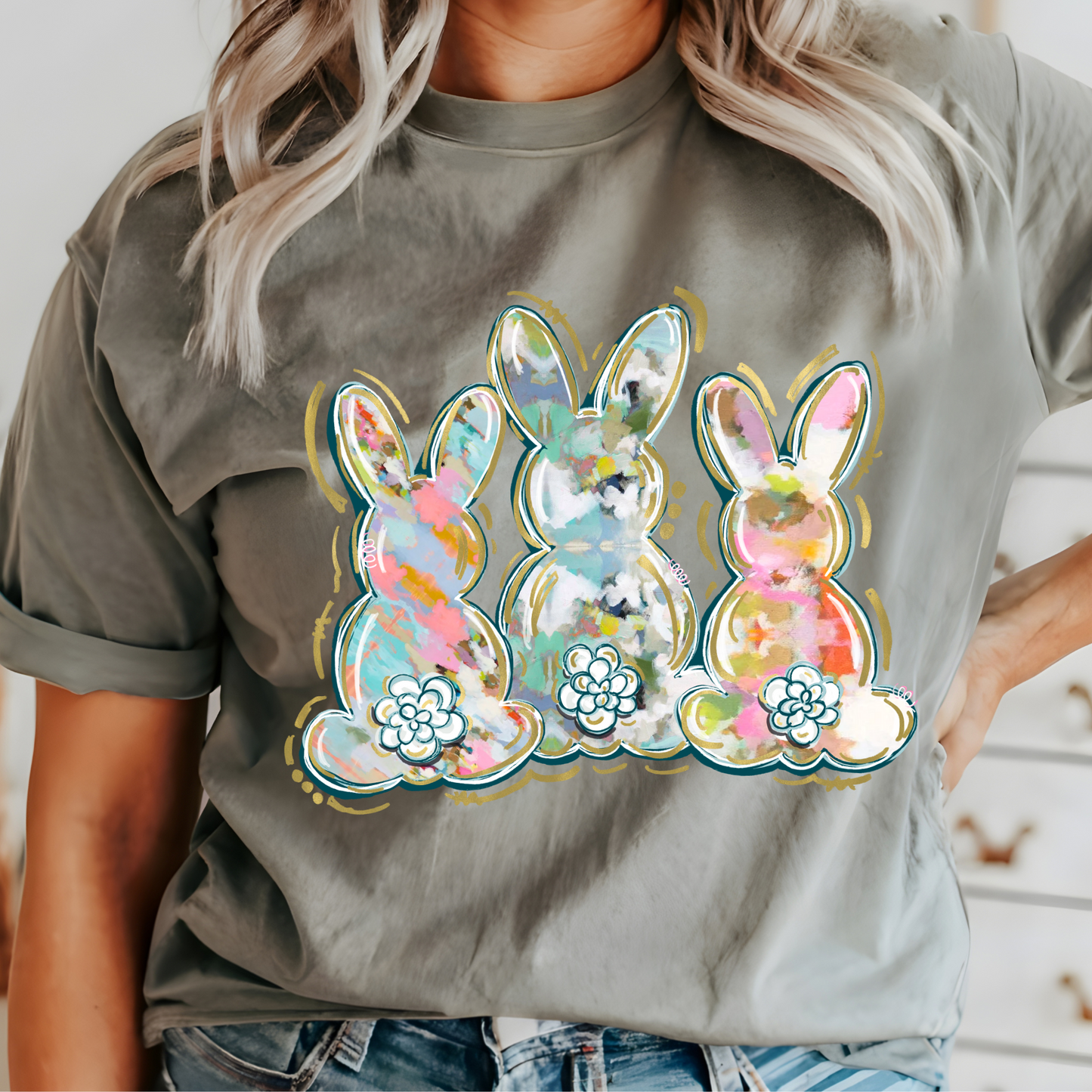 Watercolor Bunnies